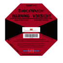 ShockWatch L-47, red, 50 g / 50 ms