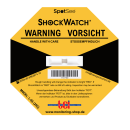 ShockWatch L-65, gelb, 25 g / 50 ms