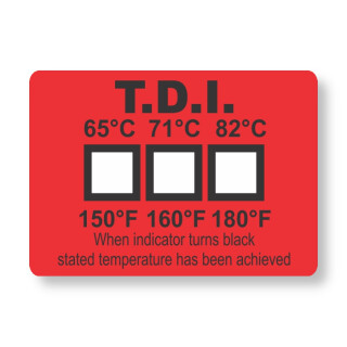T.D.I. Thermischer Desinfektionsindikator, 3-Felder