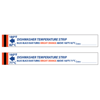Thermostrip DS Geschirrsp&uuml;ler Etikett