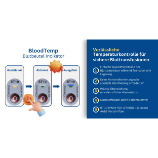 BloodTemp kartica za uzorke