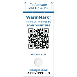 WarmMark&reg; QR Temperaturindikatoren -18 &deg;C - 37 &deg;C