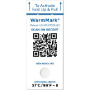 WarmMark&reg; QR Temperaturindikatoren -18 &deg;C - 37...