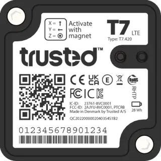 trusted&reg; T7 RHTP IoT - Datenlogger f&uuml;r Ortung & Monitoring