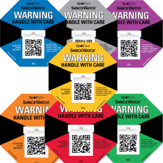 Label ShockWatch&reg; cu cod QR pentru monitorizarea șocurilor &icirc;n timpul transportului