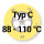 88&deg;C - 110&deg;C