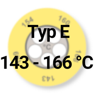 143&deg;C - 166&deg;C