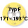 171&deg;C - 193&deg;C
