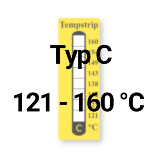 121&deg;C - 160&deg;C