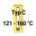 121&deg;C - 160&deg;C
