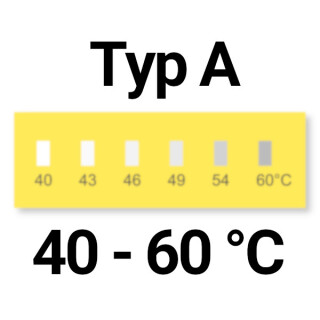 40&deg;C - 60&deg;C