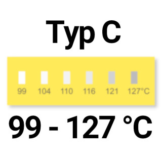 99&deg;C - 127&deg;C
