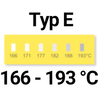166&deg;C - 193&deg;C