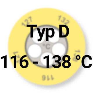 116&deg;C - 138&deg;C