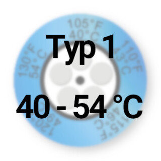 40&deg;C - 54&deg;C