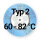 60&deg;C - 82&deg;C