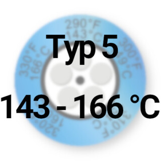 143&deg;C - 166&deg;C
