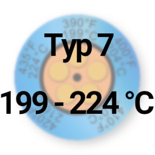 199&deg;C - 224&deg;C