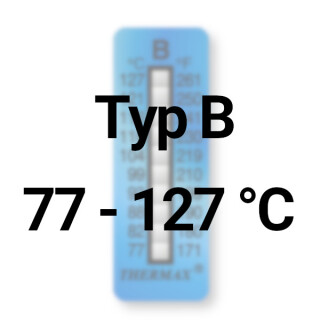 77&deg;C - 127&deg;C