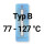 77&deg;C - 127&deg;C