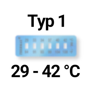 29&deg;C - 42&deg;C
