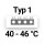 40&deg;C - 46&deg;C