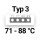 71&deg;C - 88&deg;C