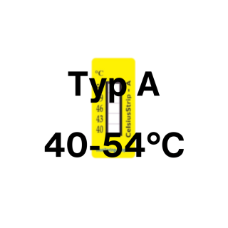 40 &deg;C - 54 &deg;C - 5 Felder